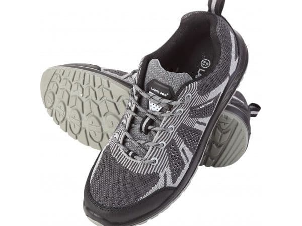 Lahti Pro 3D strikkede sko, gråsortert, S1 SRC, "40" (L3042140)