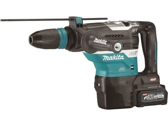 Makita HR005GM202 - Roterende hammer - trådløs - 2-mode - SDS-max - 8 joule - 2 batterier, inkludert lader - 40 V