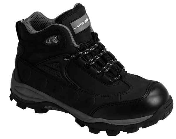 Lahti Pro skyddsstövlar för män 39 svart/grå nubuck L3010339