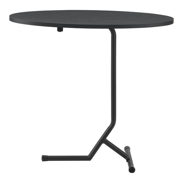 Sidobord Karlebo 55x60x30 cm svart [en.casa]
