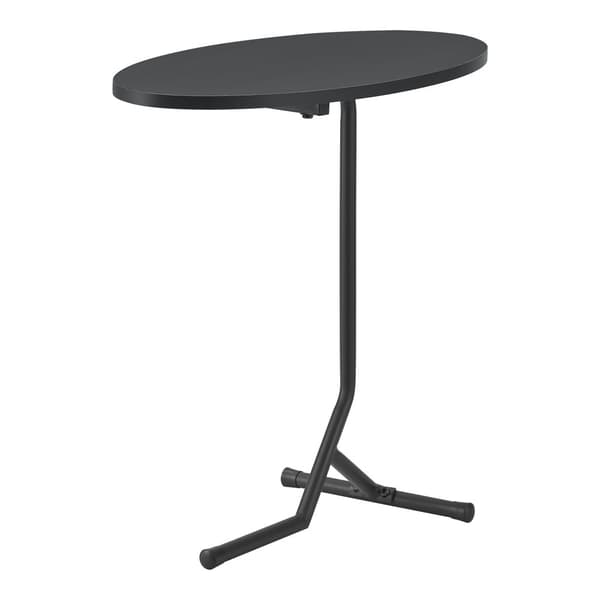 Sidobord Karlebo 55x60x30 cm svart [en.casa]