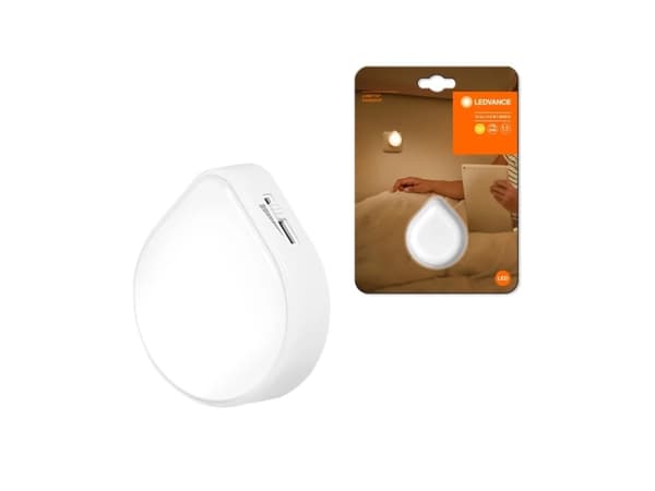 LEDVANCE Lunetta Raindrop, 0.5 W, LED, 15 lm, 300 K, 110°, Lämmin valkoinen
