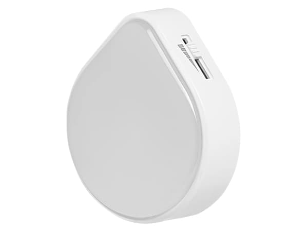 LEDVANCE Lunetta Raindrop, 0.5 W, LED, 15 lm, 300 K, 110°, Lämmin valkoinen Valkoinen
