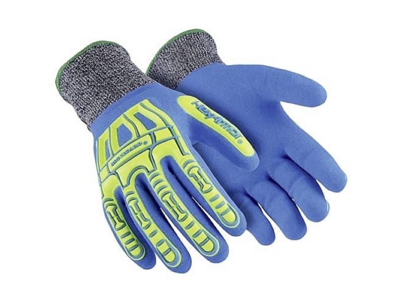 Uvex HexArmor Rig Lizard 7102 6065209 Polyeteeni , lasikuitu, nailon