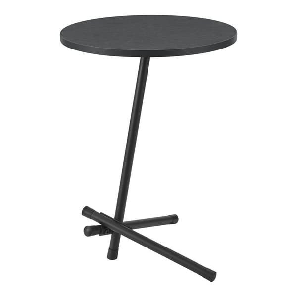 Sidobord Karup 55x40 cm svart [en.casa]