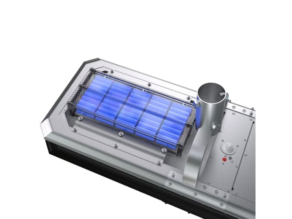PowerNeed SSL36, Utendørs sokkel/stang-belysning, Sølv, Aluminium, Glass, IP65, Camping, Hage, Gressplen, Gangsti, Terrasse, Gate, IK10