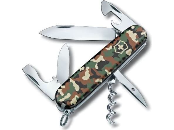 Victorinox 1.3603.94, Fällkniv av slipjoint-modell, Kniv med flera verktyg, Rostfritt stål, 15 mm, 60 g