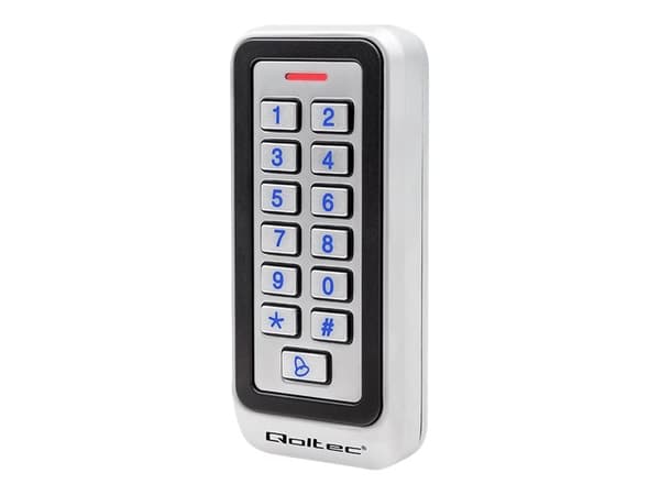 Qoltec koodilukko RHEA RFID-lukijalla | koodi | kortti | avaimenperä | ovikello | IP68 | EM
