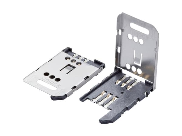 Molex SIM-kort-slot Samlet antal poler 6 Rastermål: 2.54 mm 473882001 1 stk Tape on Full reel