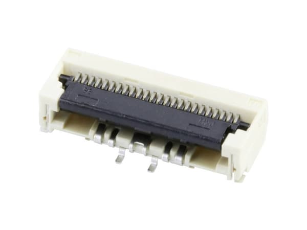 Molex FC/FPC-tilslutning Samlet antal poler 24 Rastermål: 0.5 mm 502244-2430 1 stk Tape on Mini reel