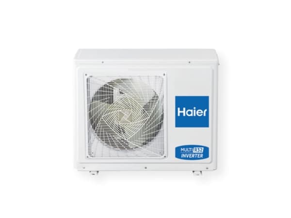 Haier 3U55S2SR5FA, Ilmastointilaitteen ulkoyksikkö, Valkoinen, Jäähdytys, Lämmitys, 5000 W, R32, 1,4 kg