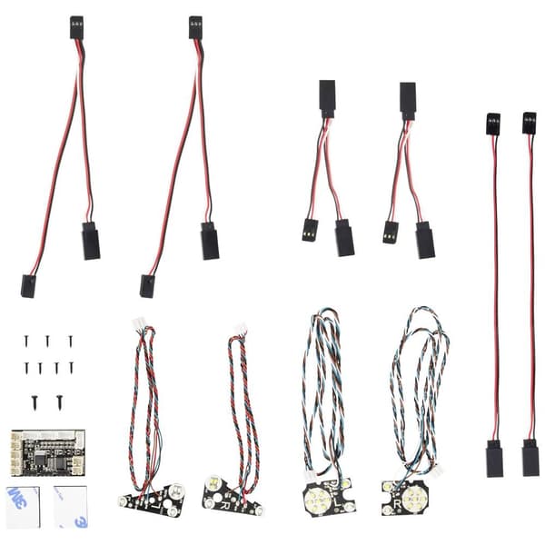 Reely LED-belysning 4.8 - 5.5 V für Traxxas TRX-4 Crawler RE-7600851