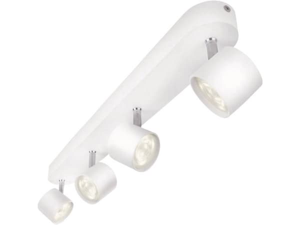 Philips myLiving STAR - Takspotlight - LED - 4 uttag - 18 W - 2700 K - vit