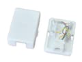 Miniatyrbild 5 av 5: Alantec *A-LAN Surface mounted p hone jack 1xRJ11 (6P4C), RJ11, Vit, Hona, Rak, Cat3, 1 styck