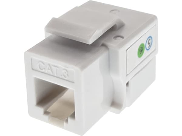 Alantec Moduł Keystone RJ12 kat 3 (6P4C) - MK007