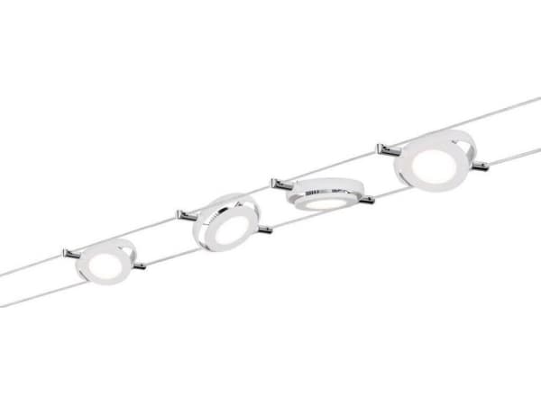 Paulmann 501.07, Smartlyspunkt, Bluetooth, Hvit, Integrert LED, Metall, Plast, 2700 K