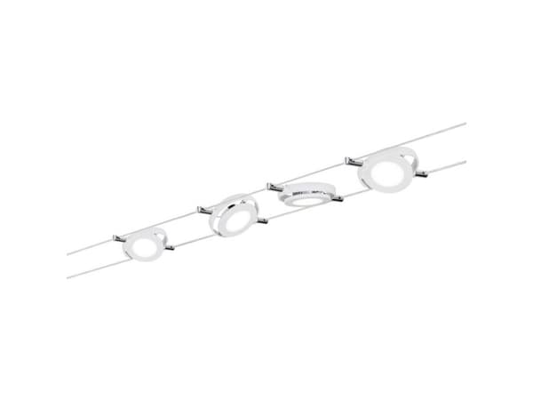 Paulmann 501.07, Smartlyspunkt, Bluetooth, Hvit, Integrert LED, Metall, Plast, 2700 K