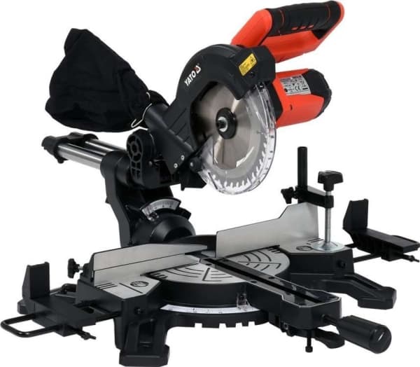 YT.MITER SAW 18V 185mm... WITHOUT BATTERY AND CHARGING. - SOLO