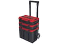Miniatyrbilde 1 av 5: Einhell E-Case Tower, Sort, Rød, Polypropylen (PP), Varmebestandig, Splash resistant, 415 x 273 x 320 mm, 1,01 kg, 450 mm