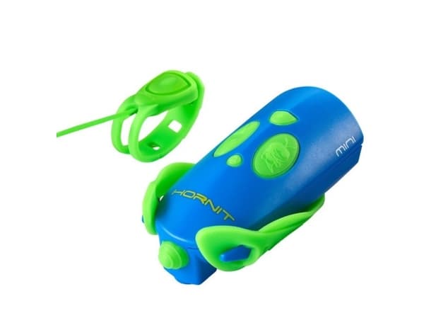 Hornit Mini grøn-blå cykelhornlygte 5353GRBU