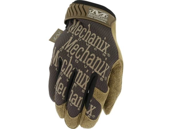 Mechanix Wear Gloves The Original® brown size 12/XXL. Velcro, artificial leather, TrekDry®
