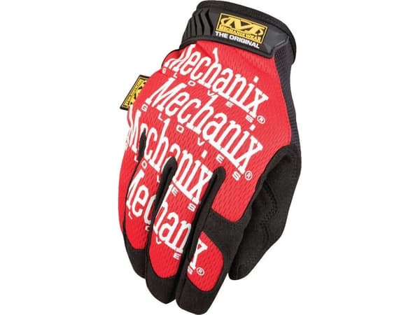 Mechanix Wear Gloves Mechanix The Original® rød XXL størrelse. Borrelås, syntetisk skinn, Trekk Dry