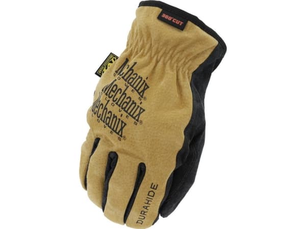 Mechanix Wear RĘKAWICE MECHANIX DURAHIDE® DRIVER E6-360 BLACK/TAN