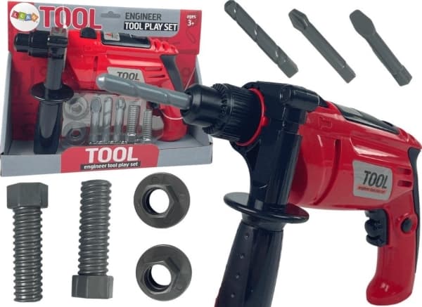 LeanToys Drill Drill For Små DIY-entusiaster Skruer Drills