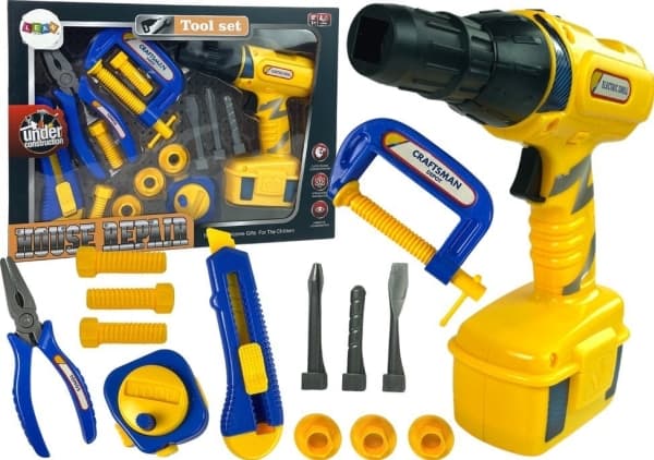Lean Toys Lean Cars DIY batteridriven borrmaskinssats