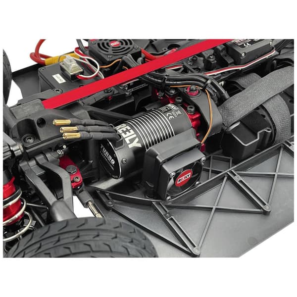 Reely 1:7 RC modellbil Elektrisk Gatumodell Urban Green Borstlös motor Fyrhjulsdrift (4WD) RtR 2,4 GHz Med ljuseffekt,