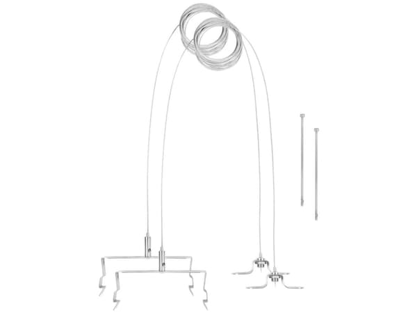 LEDVANCE 4058075693722 Wire suspension 5 m Kan förkortas Stål