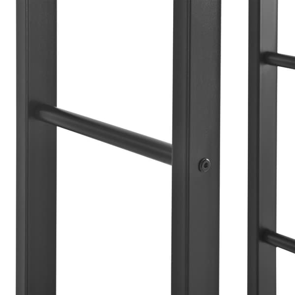 Vedställ Täby vedförvaring 60x25x100 cm stål [en.casa]