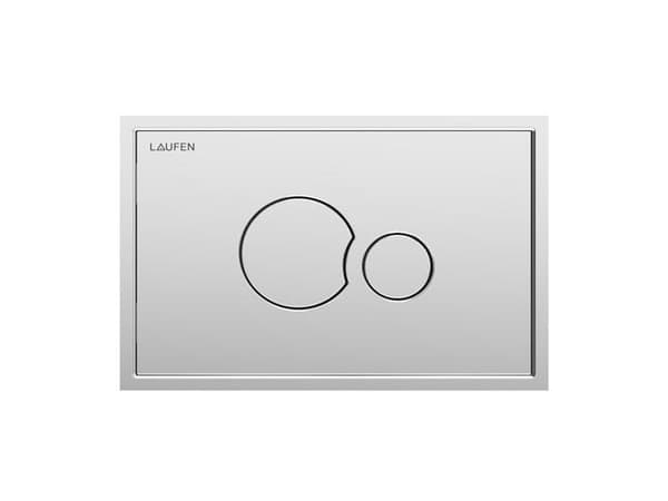 Laufen Lis tryk aw106 krom - betjeningsplade aw106 duoskyl