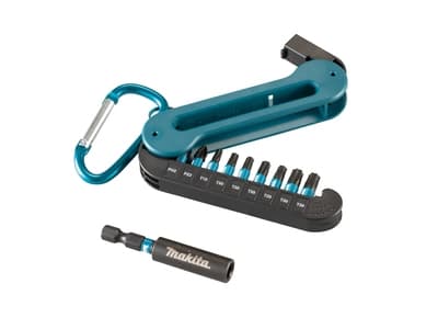Makita Impact Black - Iskukoneenkorvaajakärkisarja - 10 kpl - torx, phillips, pozidriv - T15, T20, T25, T30, PH2, PZ2 - kuusikärkinen - 6.35 mm - pit