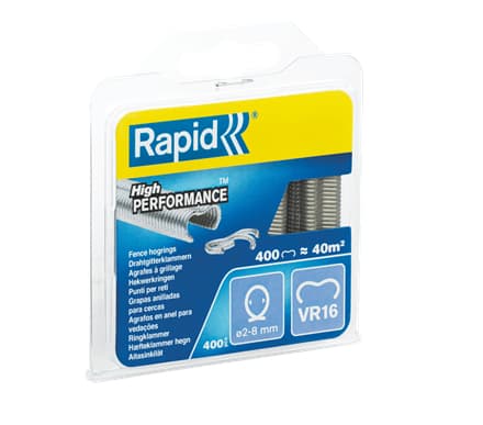 Rapid VR16, Plast, Stål, Grønn, 400 stykker