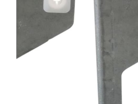 Hudevad väggfäste 40mm - uppsättning av 2