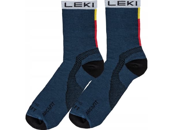 Leki LE Skarpety TRAIL RUN. 42-45 blue-white