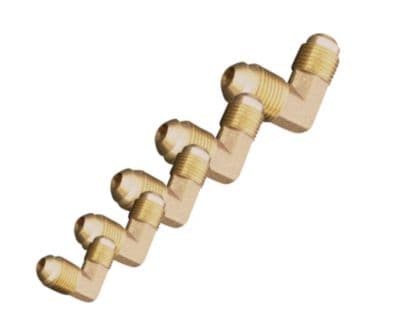 union vinkel 1/2'' - Messing