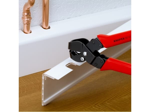 Knipex 90 61 16, Sivuleikkurit, Terästä, Muovi, Punainen, 250 mm, 403 g