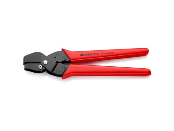 Knipex 90 61 16, Sivuleikkurit, Terästä, Muovi, Punainen, 250 mm, 403 g