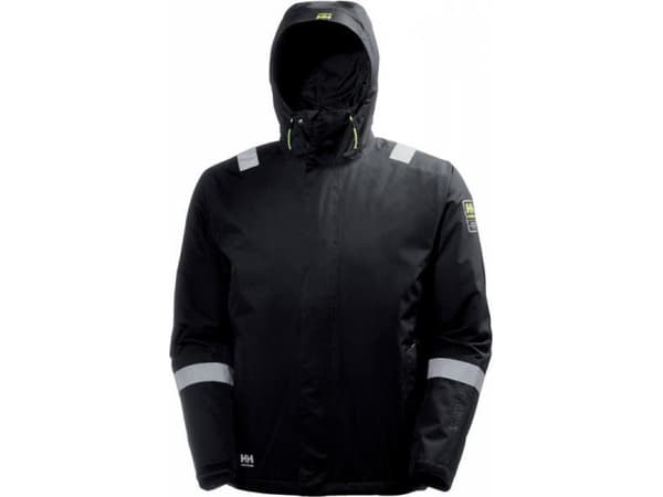Helly Hansen Aker vinterjakke, sort, størrelse 2XL