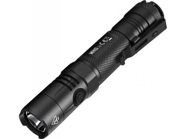 Nitecore MH10 V2, Hand lommelygte, Sort, Aluminium, Knapper, 2 m, 1 m Svart