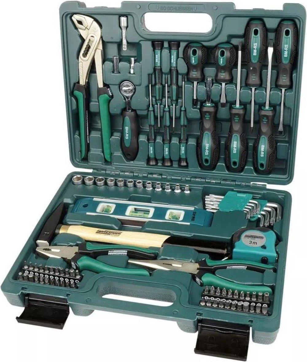 Brüder Mannesmann Værktøjssæt 86 dele i etui