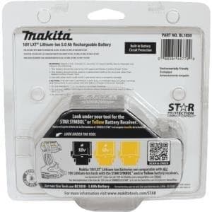 Makita BL1850B batteri 18V / 5,0Ah Li-Ion