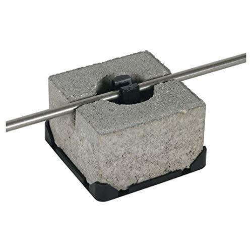 DEHN taglederholder 253 015 FB til flade tage taglederholder til lynbeskyttelse 4013364022201
