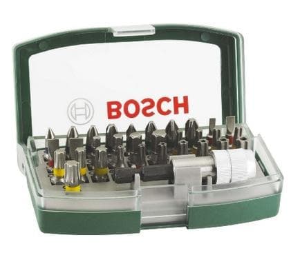 Bosch farvekodet skruetrækker bit sæt - 32 stk
