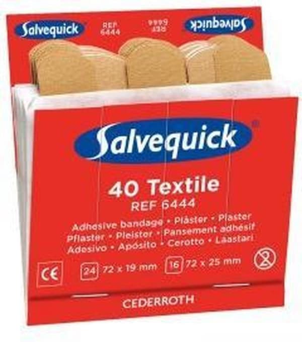 Salvequick 6444 tekstilplastre