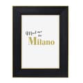 Miniatyrbild 1 av 4: Hama Milano - Plast - Svart - Enkel bildram - Bord - 13 x 18 cm - Rektangulär (00068122)