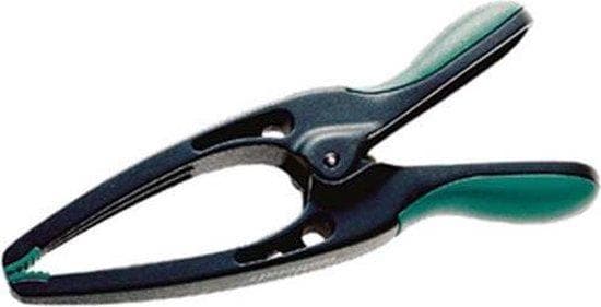 wolfcraft GmbH 1 MT 70. Type: Fjederclips, Klemmeåbning: 7 cm, Farve på produkt: Grøn, Grå. Antal inkluderede produkter: 1 stk (3633000)