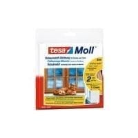 tesamoll universalskum - skumtætning til isolering af huller i hjemmet, selvklæbende - hvid - 10 mx 9 mm x 5,5 mm